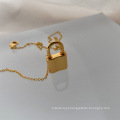 Shangjie Kalung Danity o Colar Chain Colar Beautiful Gold Plated Fashion Fashion Lock Colar